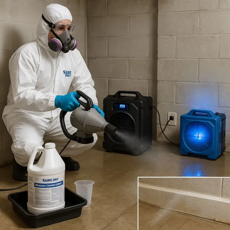Sanitization and Odor Removal process in Auburn Hills, MI