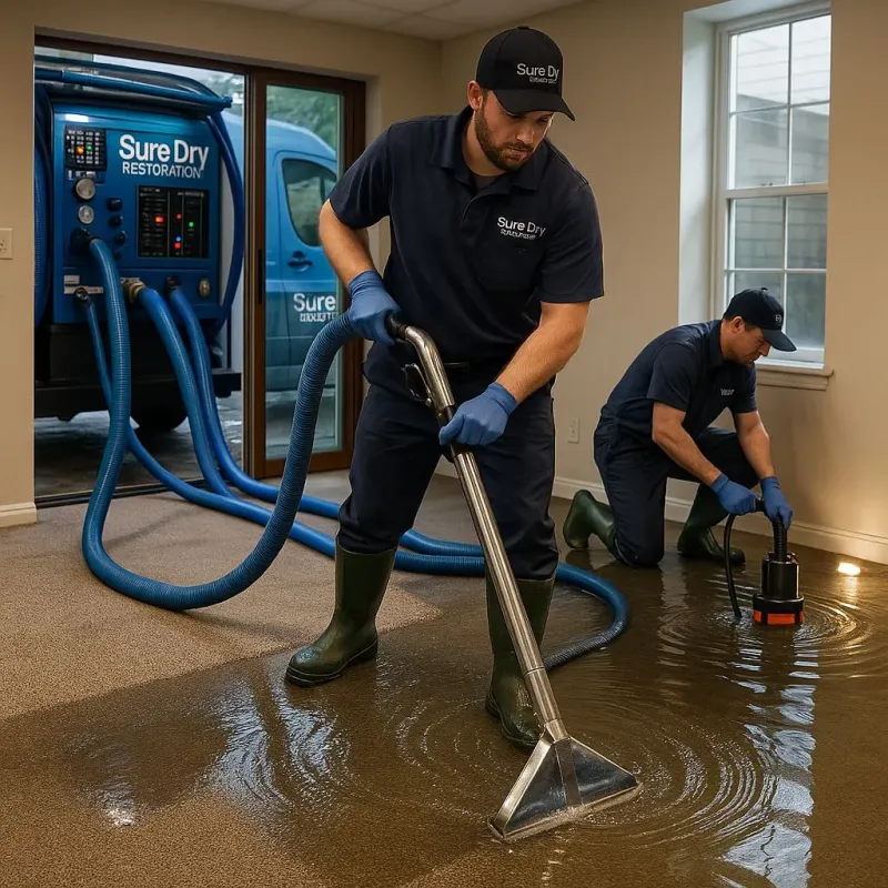 Water Extraction and Removal process in Auburn Hills, MI